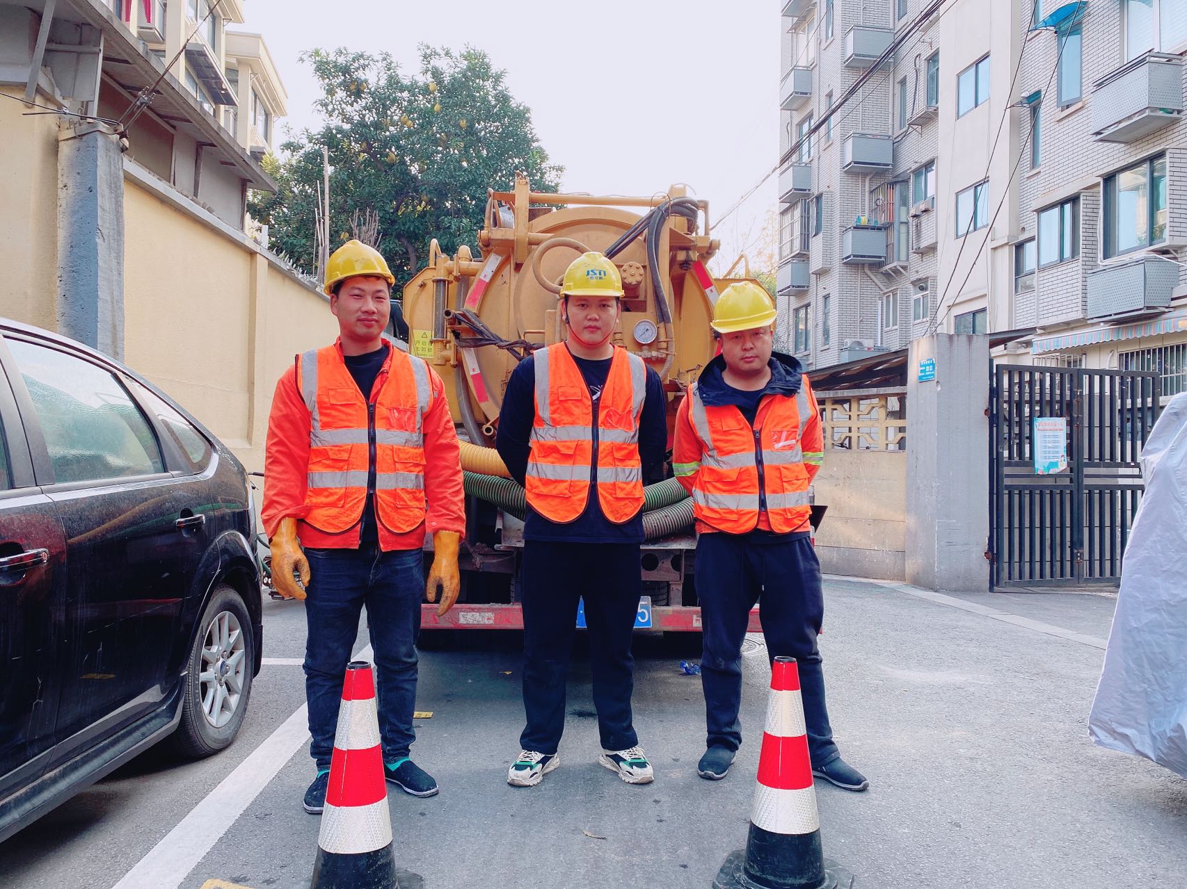 尧化新村南京某小区管道清淤检测施工